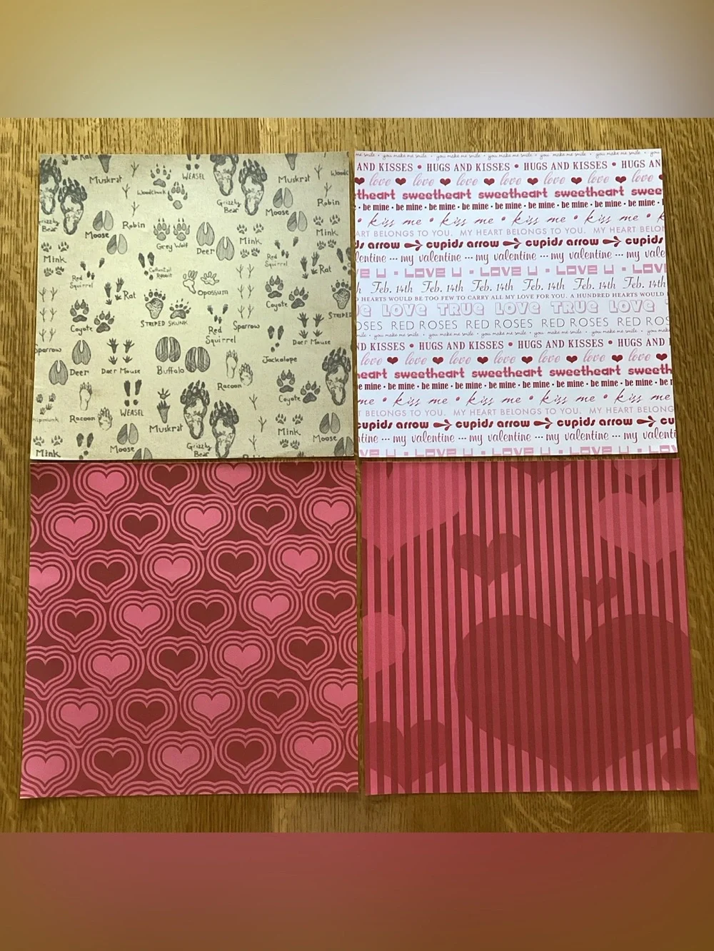 50 Sheets Mixed Lot of 12 x 12 Scrapbook Paper, No Repeats, Lot I